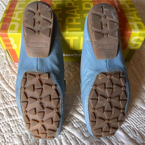 Bare Traps Pixy Dusty Denim Blue slip-on/slides - 8.5M - Picture 3 of 4